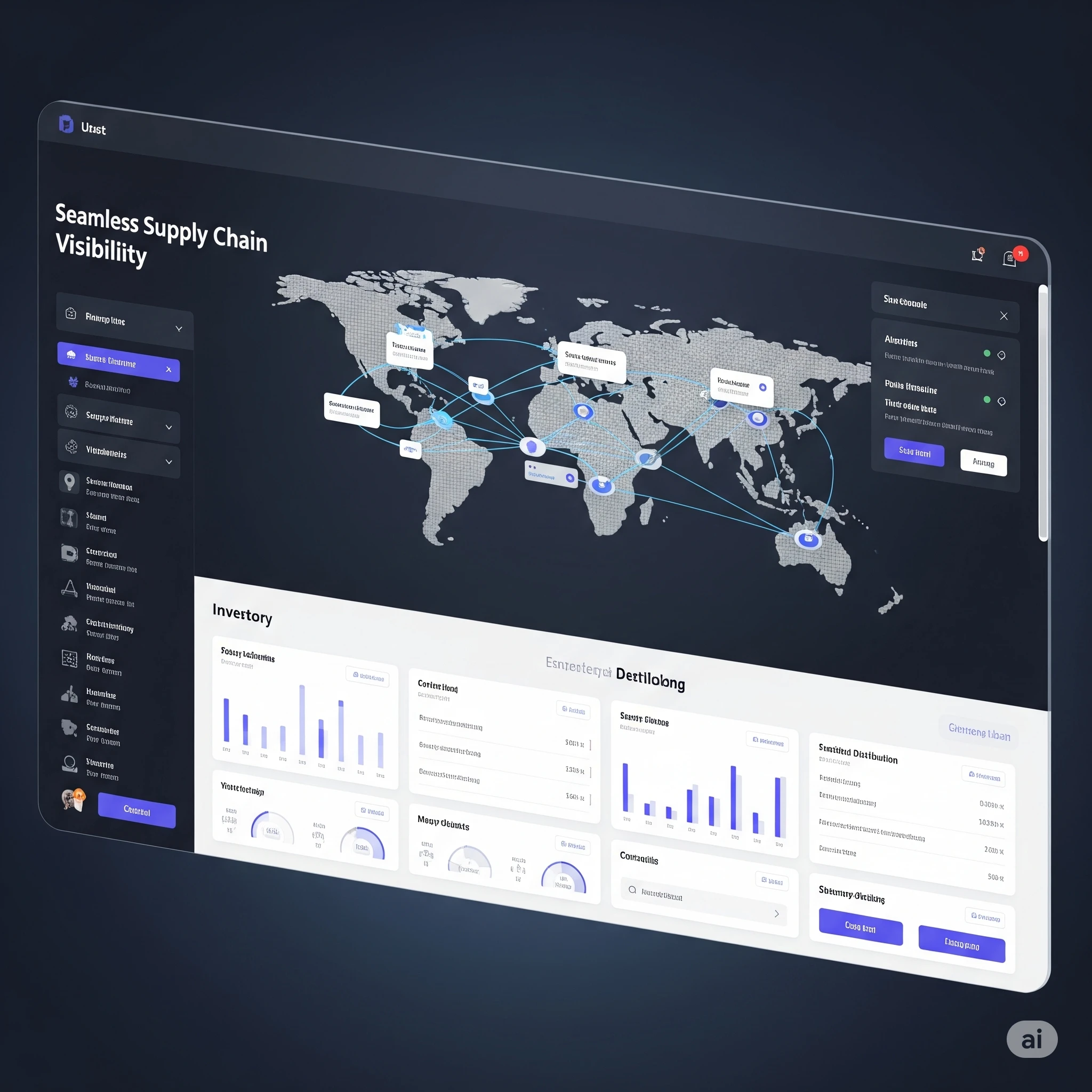 Custom Websites for Seamless Supply Chain Visibility